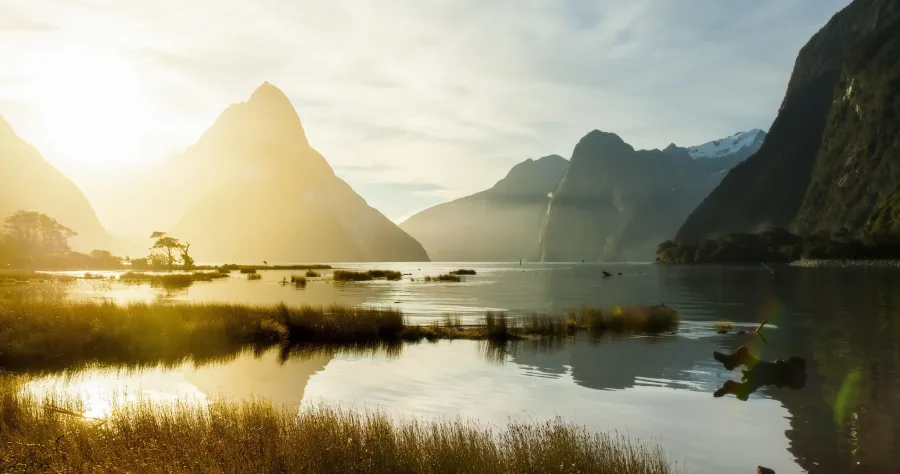 Hafenbild Milford Sound