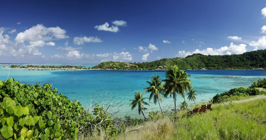 Hafenbild Bora Bora
