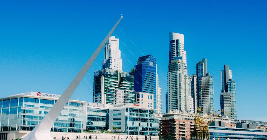 Hafenbild Puerto Madero