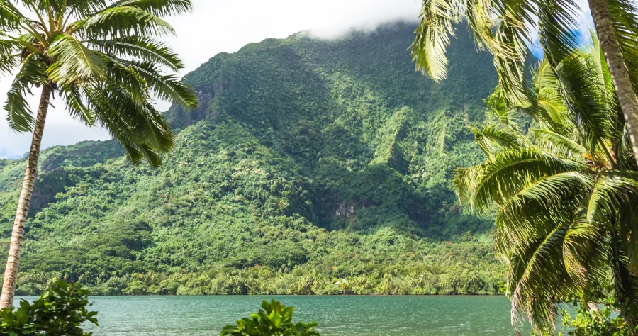 Hafenbild Raiatea