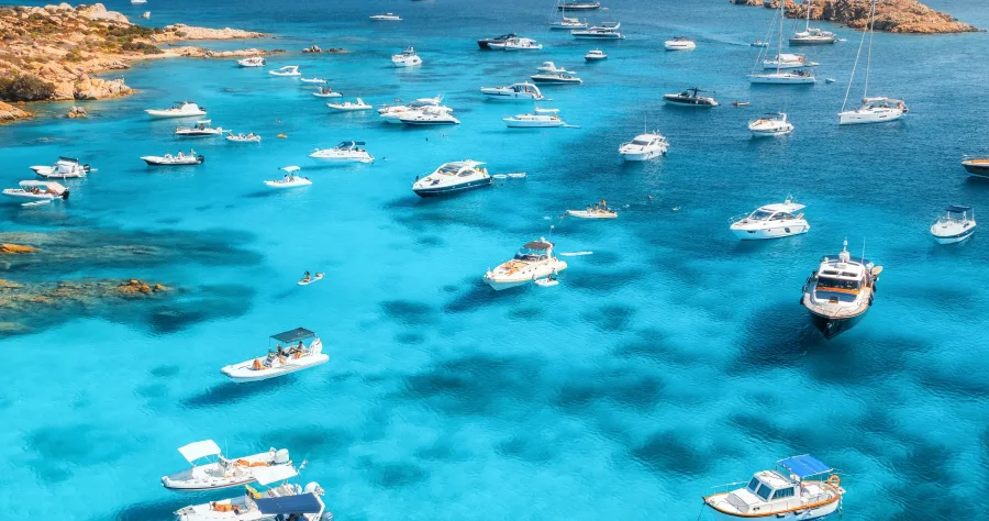 Hafenbild Porto Cervo